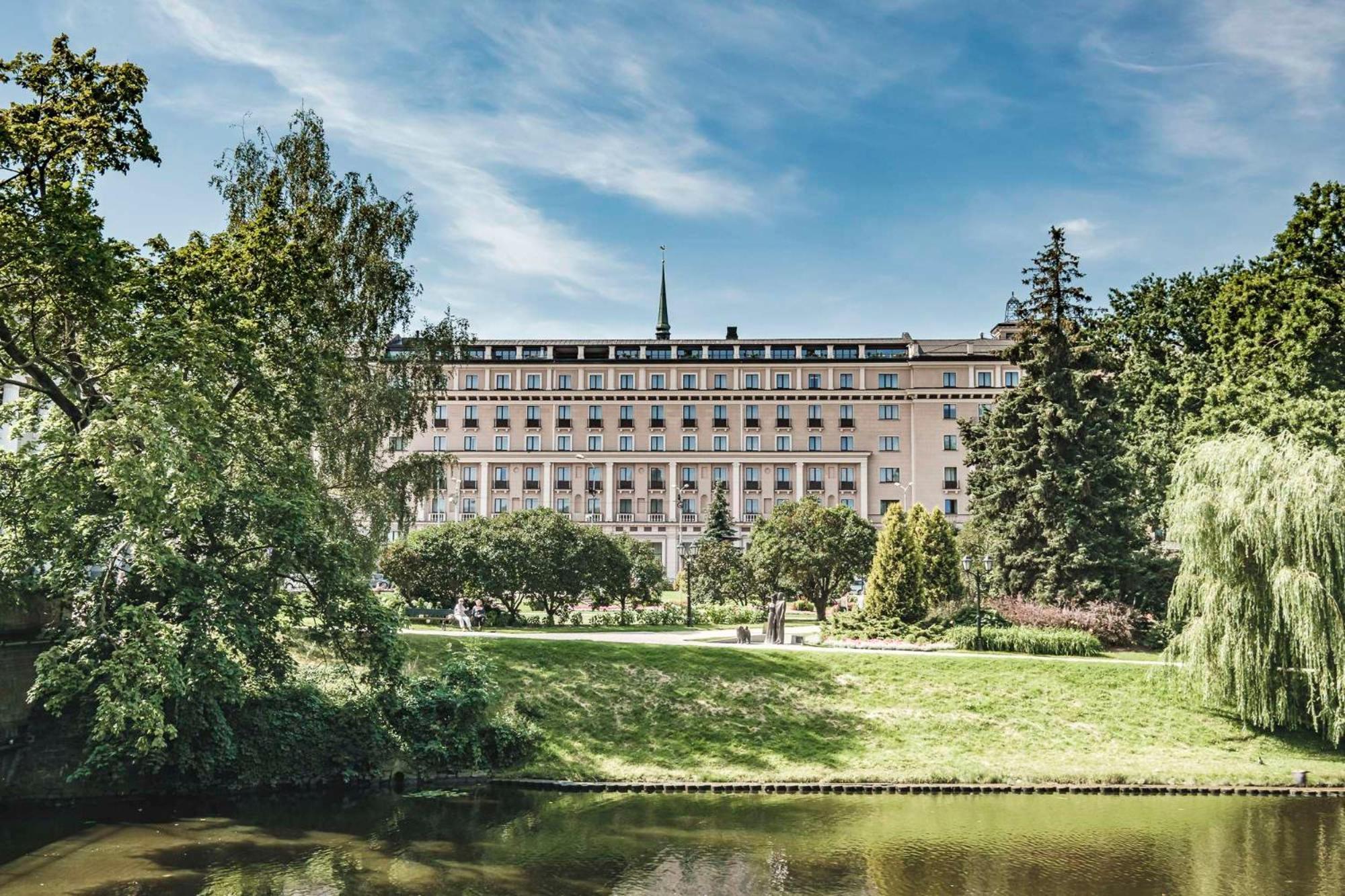 Grand Hotel Kempinski Riga Buitenkant foto